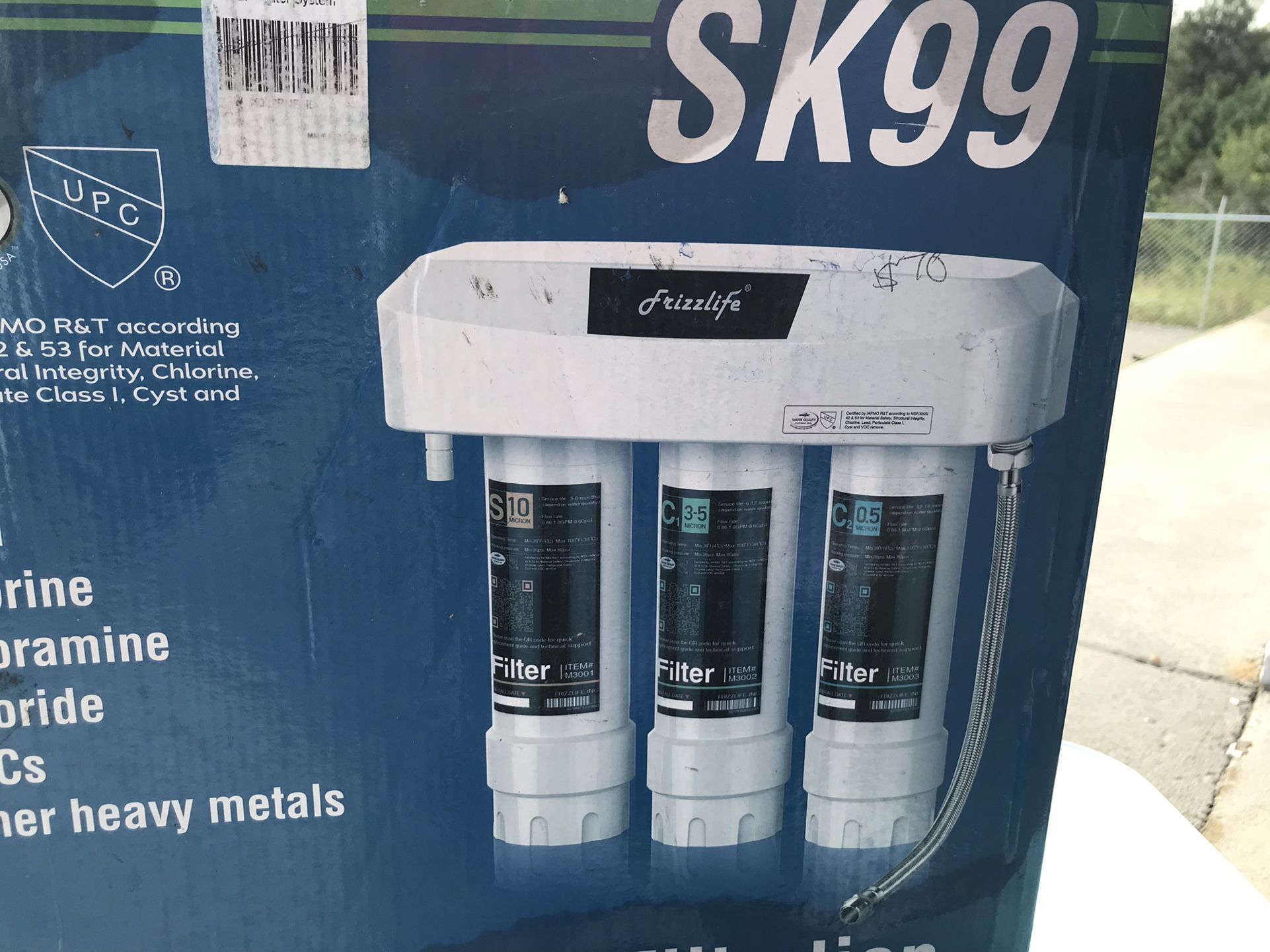 SK99 Under sink Water Filtration