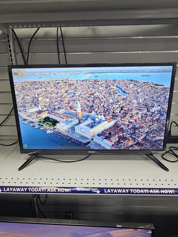 Toshiba 32" Fire TV With Remote. ASK FOR RYAN. #4(contact info removed)12301