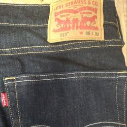 Mens 513 Levi's Size 36x32