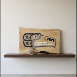 Hand Painted Quilted Maple Wall Art | Northwest Coast