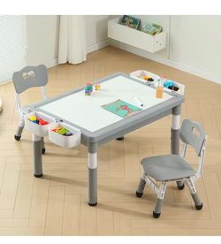 Graffiti & Building Blocks Double-Sided Tabletop$70