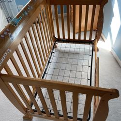 Crib (baby Bad) for free