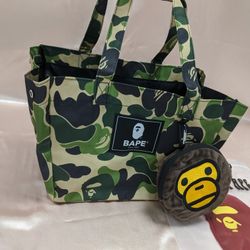 Bundle 2 A bathing ape bape baby milo tote shoulder bag