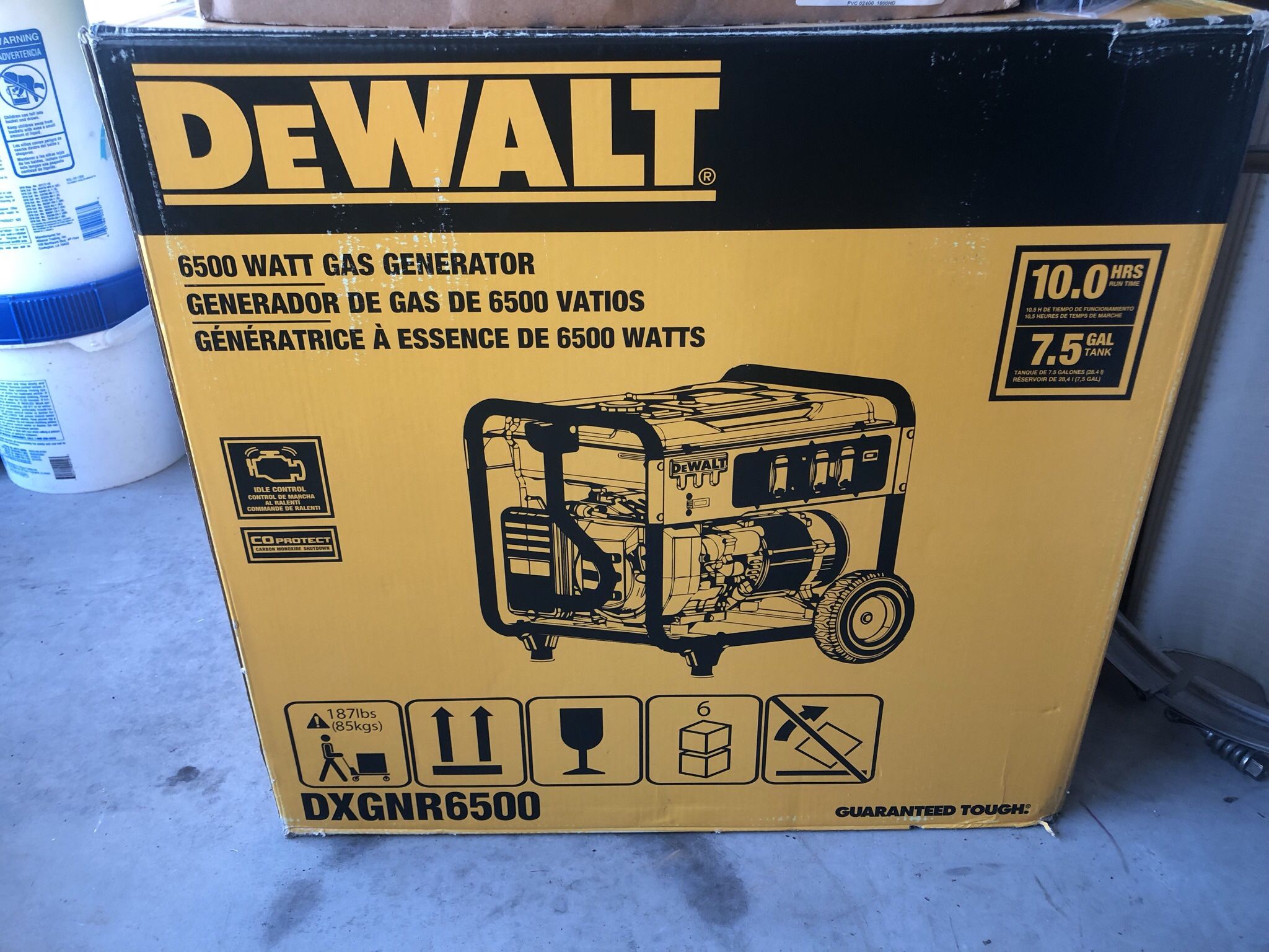 Dewalt Generator DXGNR6500