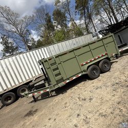 Brand new 2026 7x16 Dump trailer