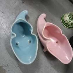 Weller Planters Pink And Blue A+ Condition