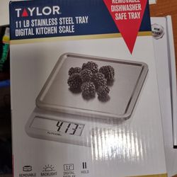 Stainless Steel 11lb Kitchen Scale..