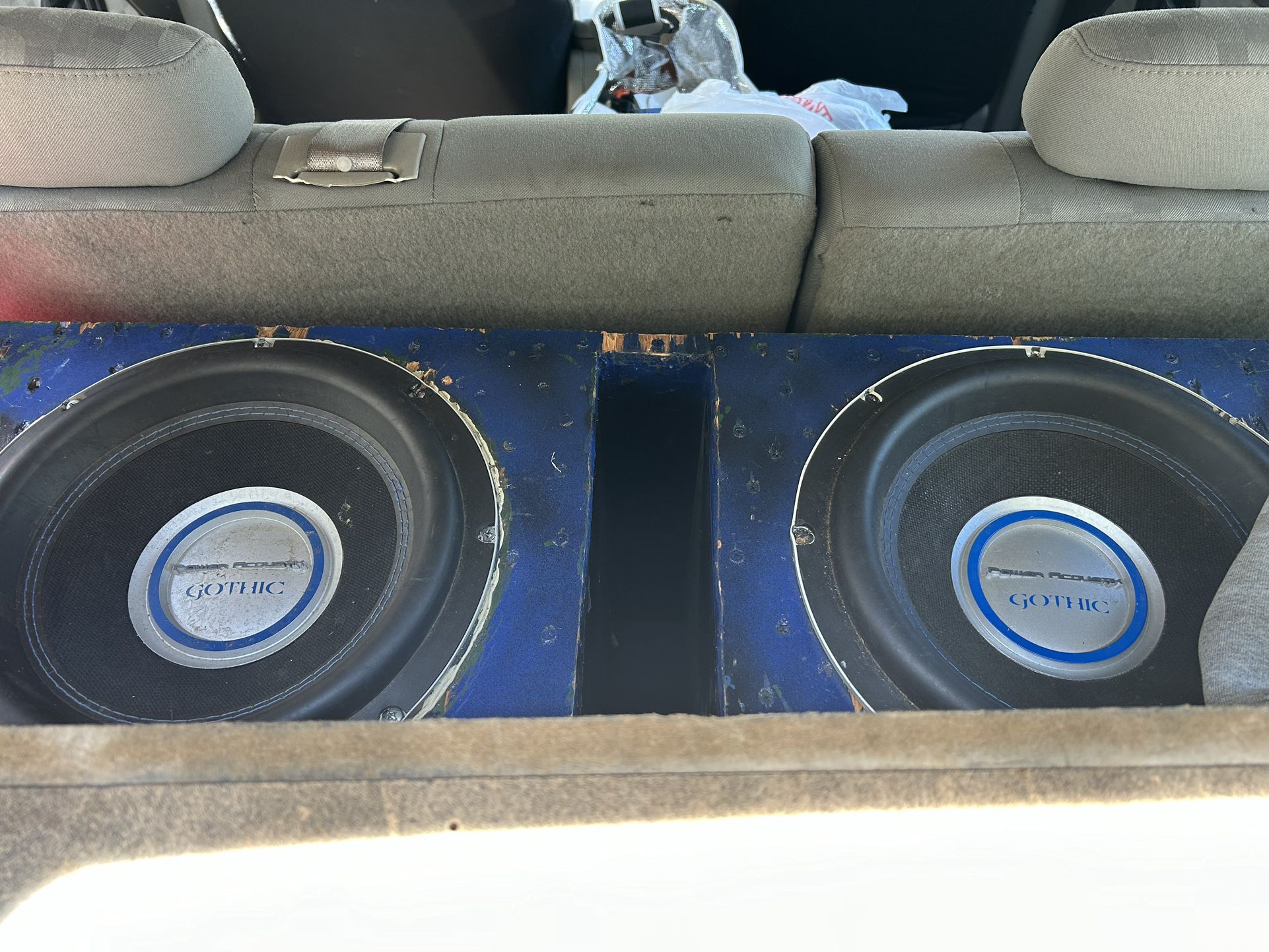 2, 12’s In Solid Ported Box