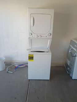 GE washer and dryer combo