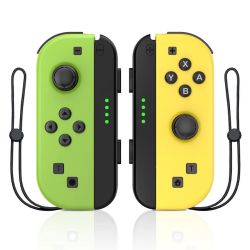 Switch Joy Con Controller (Green & Yellow)