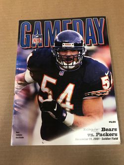 NFL GAMEDAY Bears vs Packers Nov 11, 2001