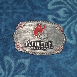 Pendleton Whiskey Brand Belt Buckle