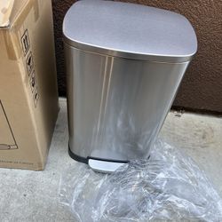 Stainless Steel Garbage Can New 