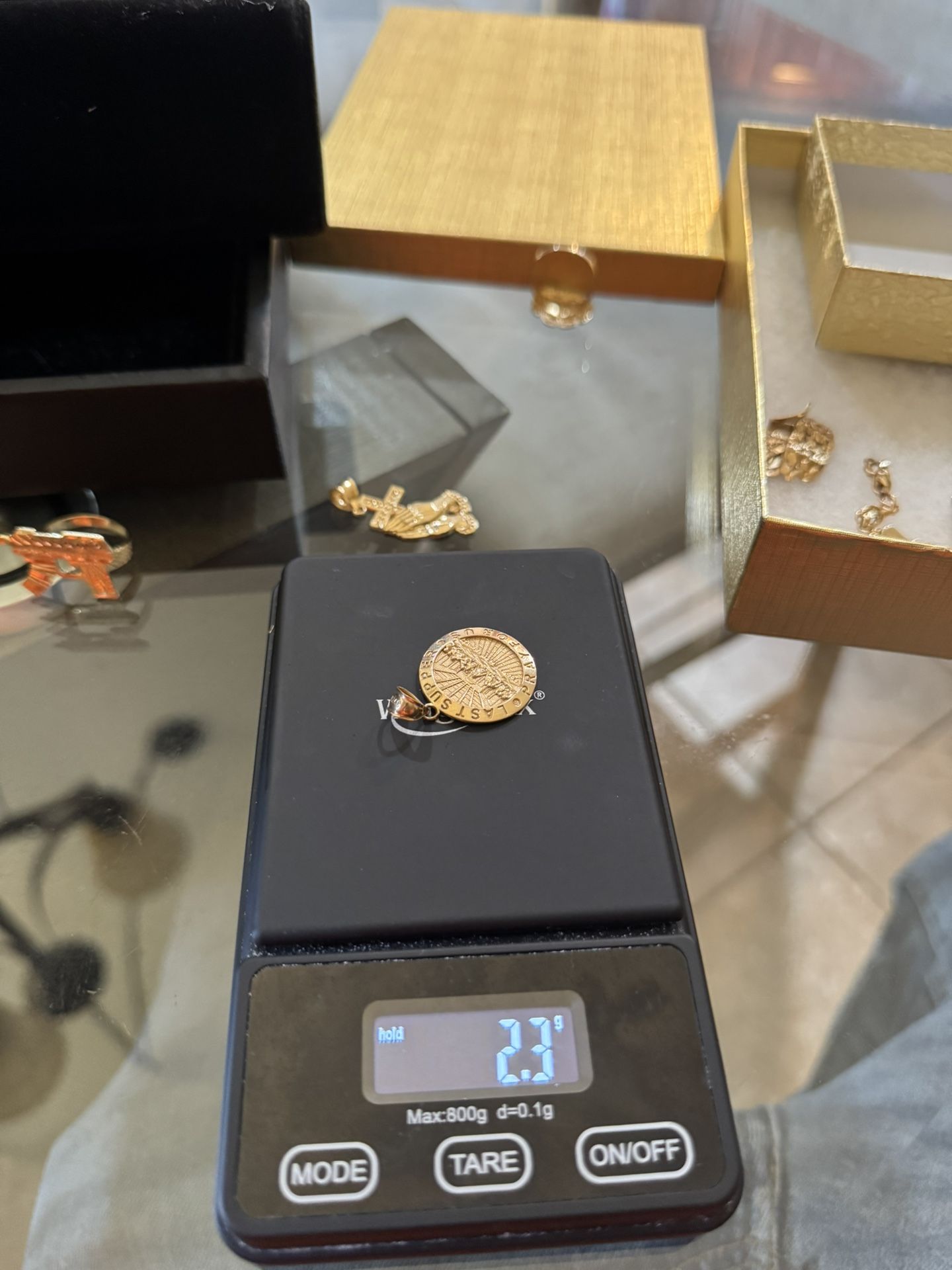 10k Last Supper Pendent