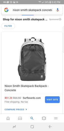 Nixon smith clearance skatepack