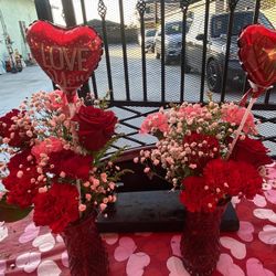 Valentine’s Flower Arrangements