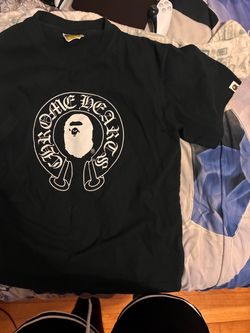 BAPE x Chrome Hearts Collab Graphic Tee