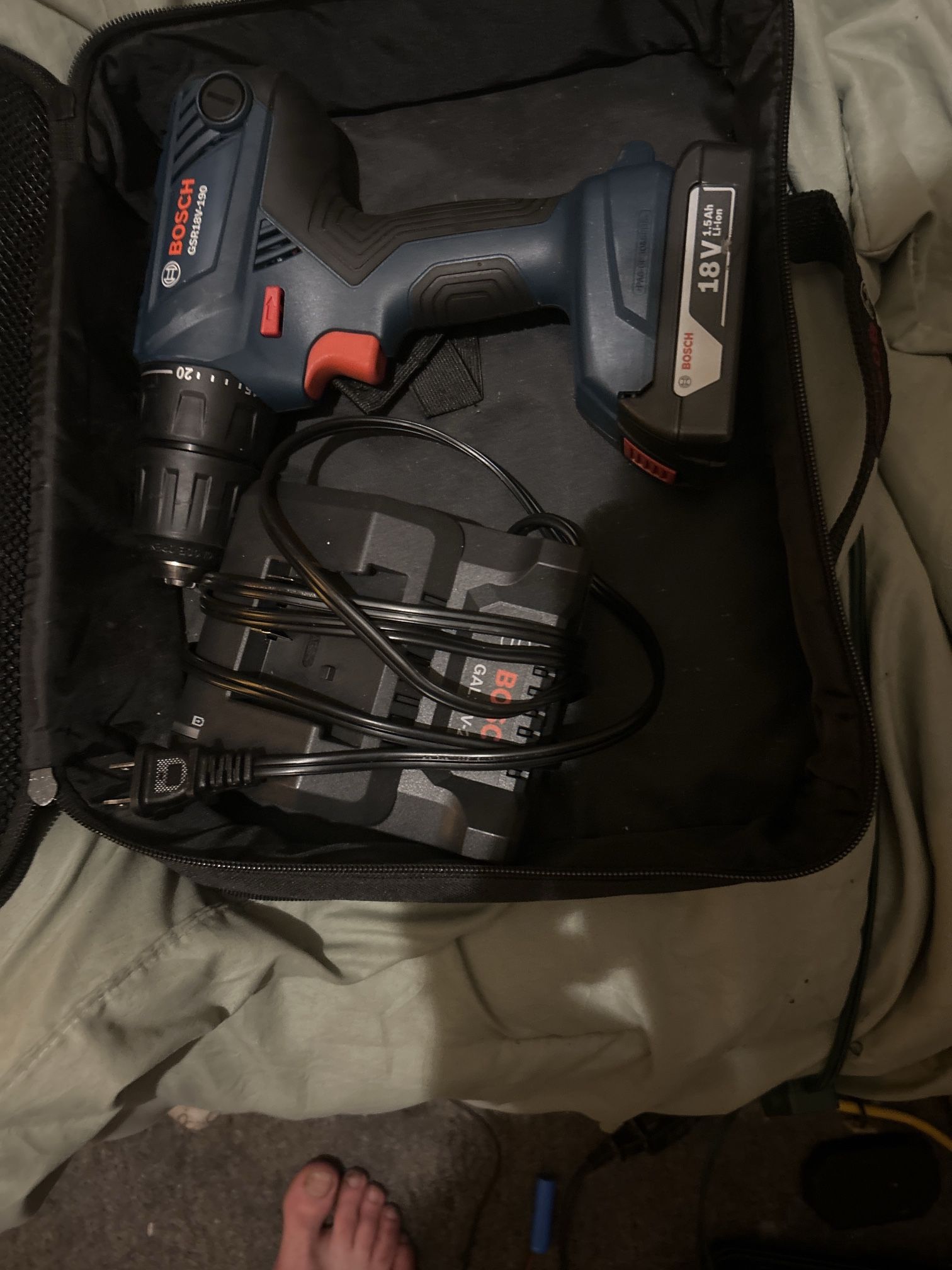 Bosch Drill And Charger