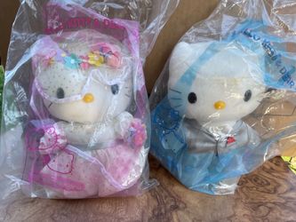 Hello Kitty Bride & Groom Plush