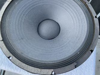 15” Base Speaker Came Out Of A Lab Series 6 Base Amp