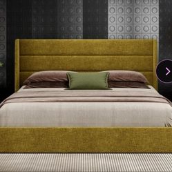 Brand New King Size Bedframe (Marco De Cama King Nuevo) Comes In Box (Viene En Caja) 