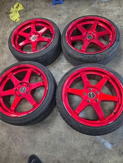 Vors wheels 18x8.5 5x114.3 full set