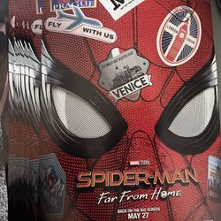 Spider-Man Far From Home 2019 AMC Release Poster 11X17 🍿🕷