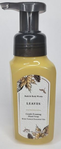 Bath & Body Works Leaves Body Wash - Yellow with Black Cap