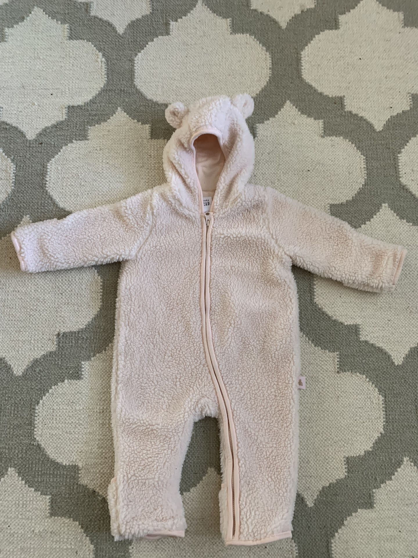 Baby Gap Winter Zip Up Outer Cover Up- 3-6 Months 