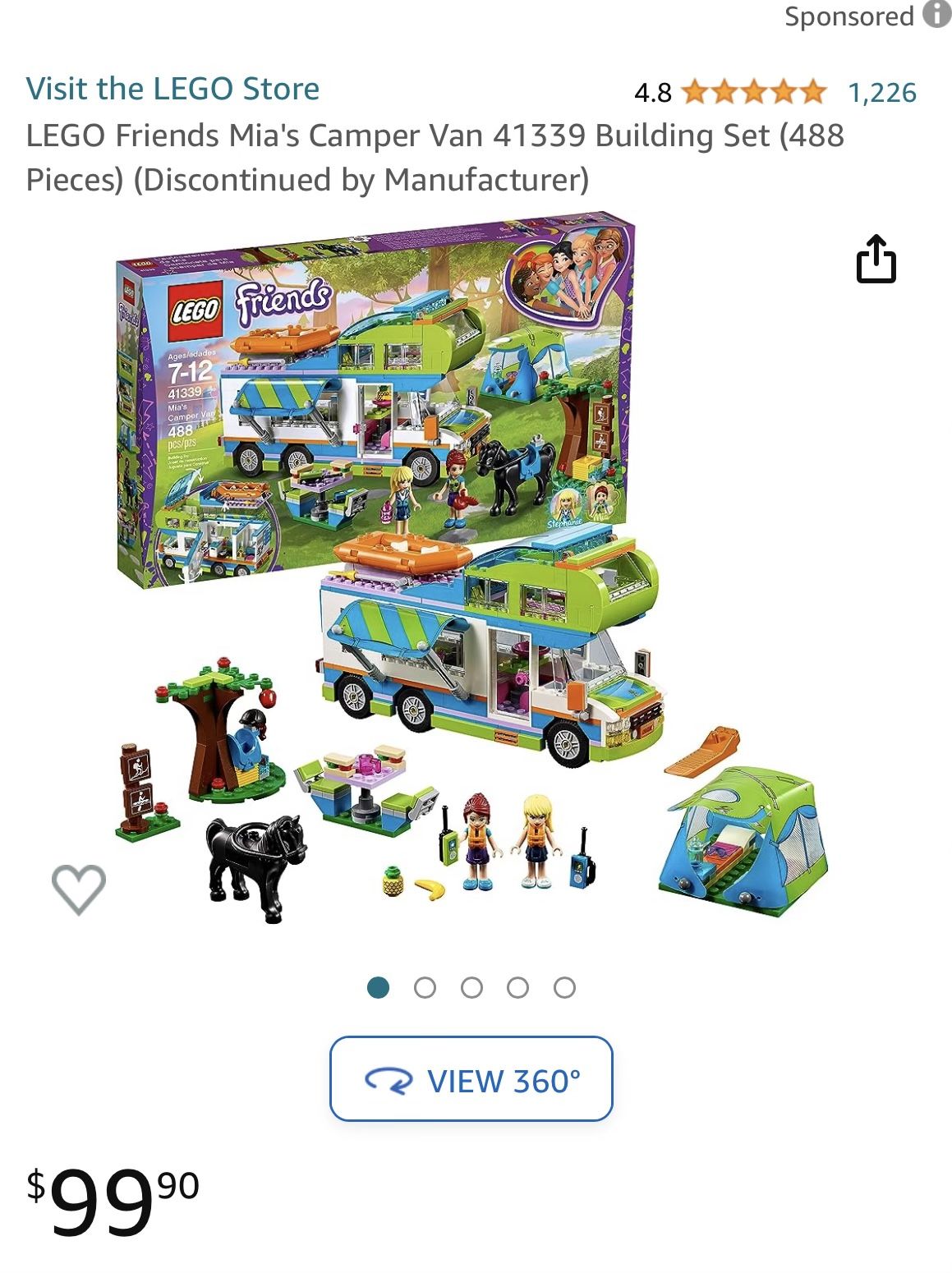 Lego Friends Camper