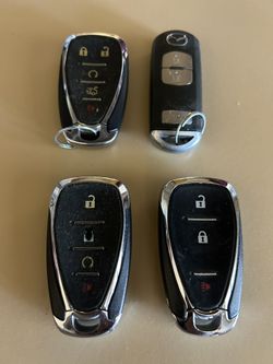 Keys Fob For Chevy And One Mazda