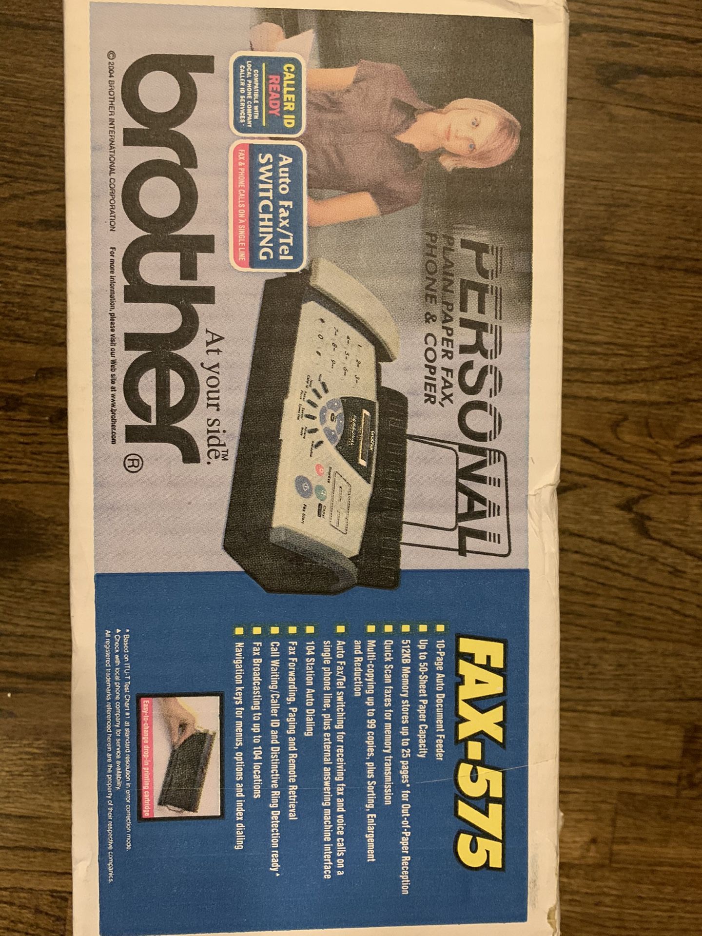 Brand new Brother FAX-575 Personal Fax, Phone and copier