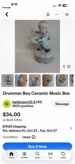 Beautiful 5 music box