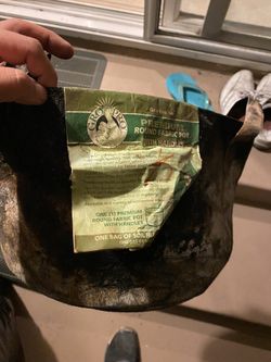 Three gallon pot bags