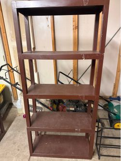 Free plastic shelves