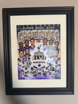 Ravens Super Bowl Team Photo 