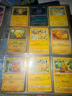 Pokemon binder 50 cents each