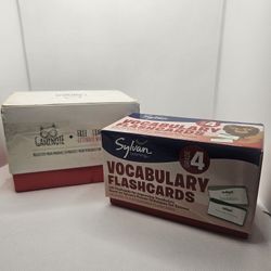 Sight words vocabulary pre-k to 4th grade Language arts cards game 2 sets

Good condition 