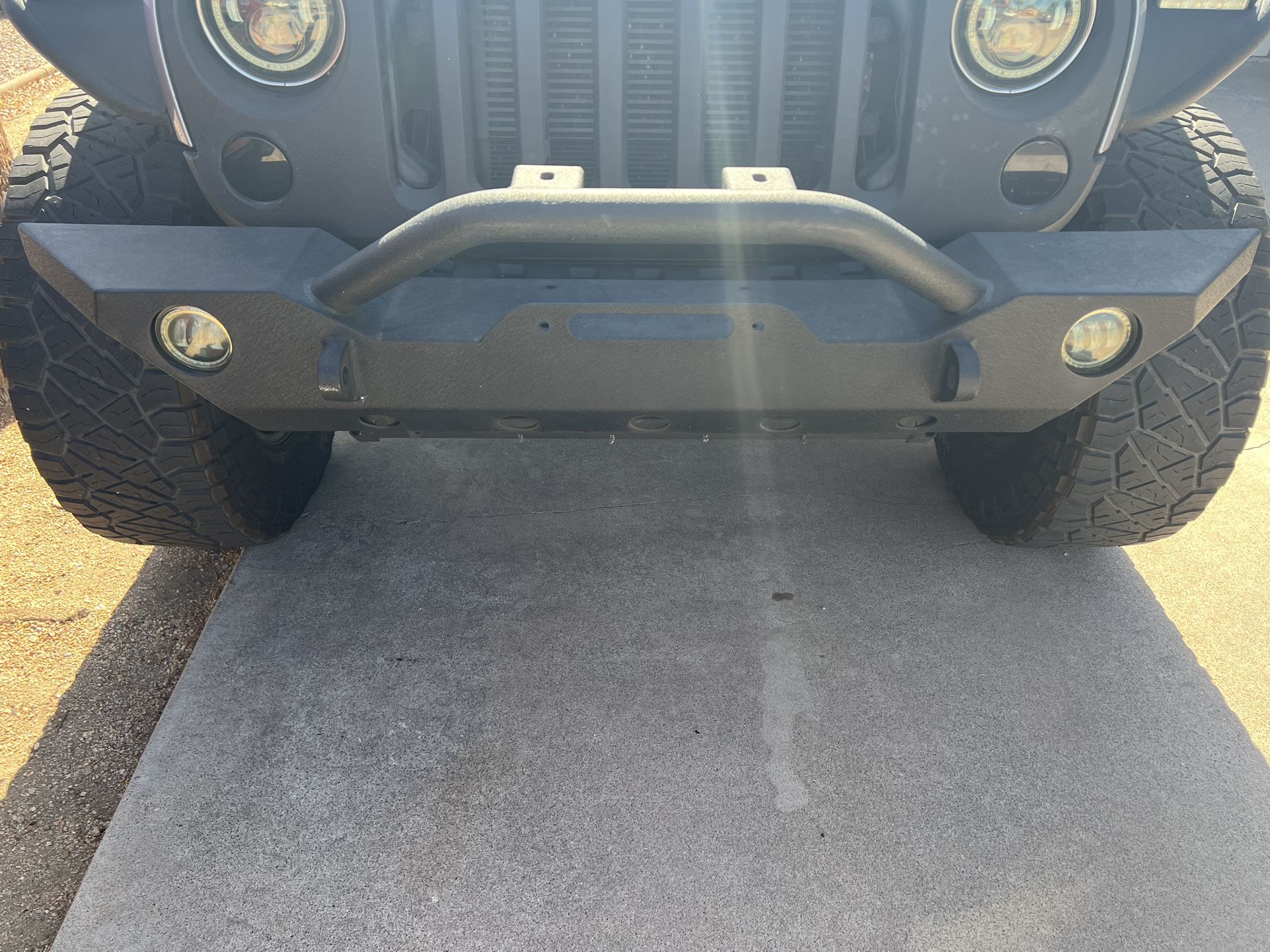 Jeep Wrangler JK JL Off Road Metal Front Bumper