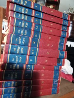 Set of world encyclopedia only missing A