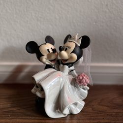 Mickey and Minnie Wedding Cake Topper