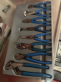 Blue-point 7-Piece Pliers Set with Tray