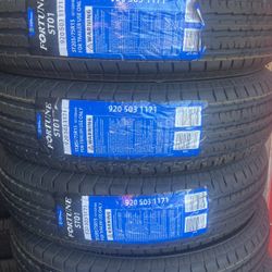ST 205/75/15 Trailer Tires 8ply