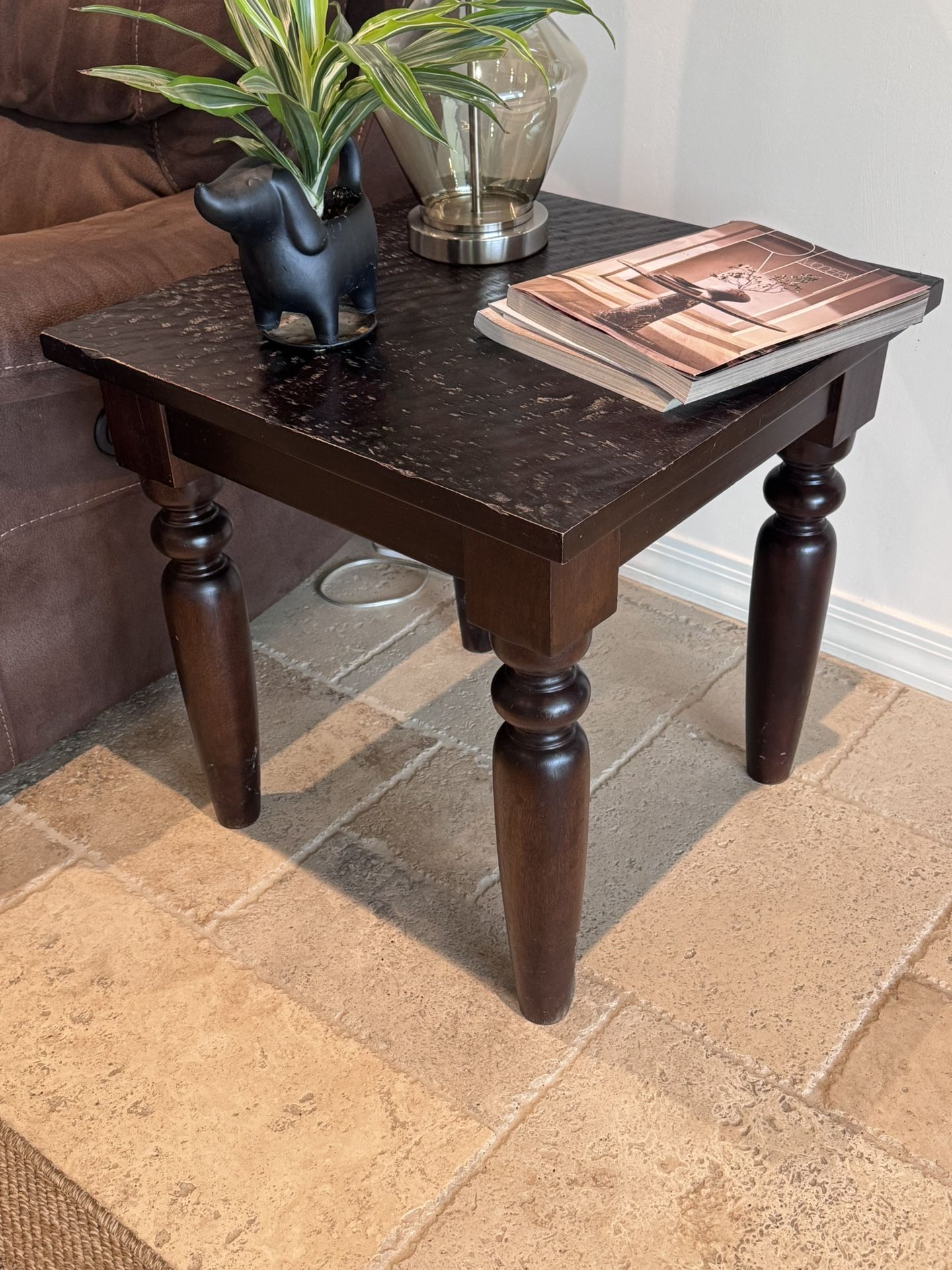 End tables (2) and Console Table