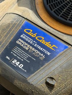 Cub cadet mower LT1050VT