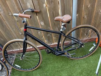 Single Speed City Bike Matte Black
