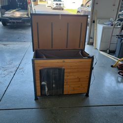 Dog Cage With Heater