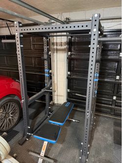 Titan X-3 Power Rack / Squat Rack With Accessories