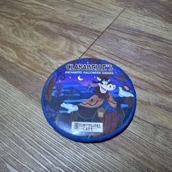 Disneyland Pin Button Clarabelle's Enchanted Halloween Dinner Storytellers Cafe