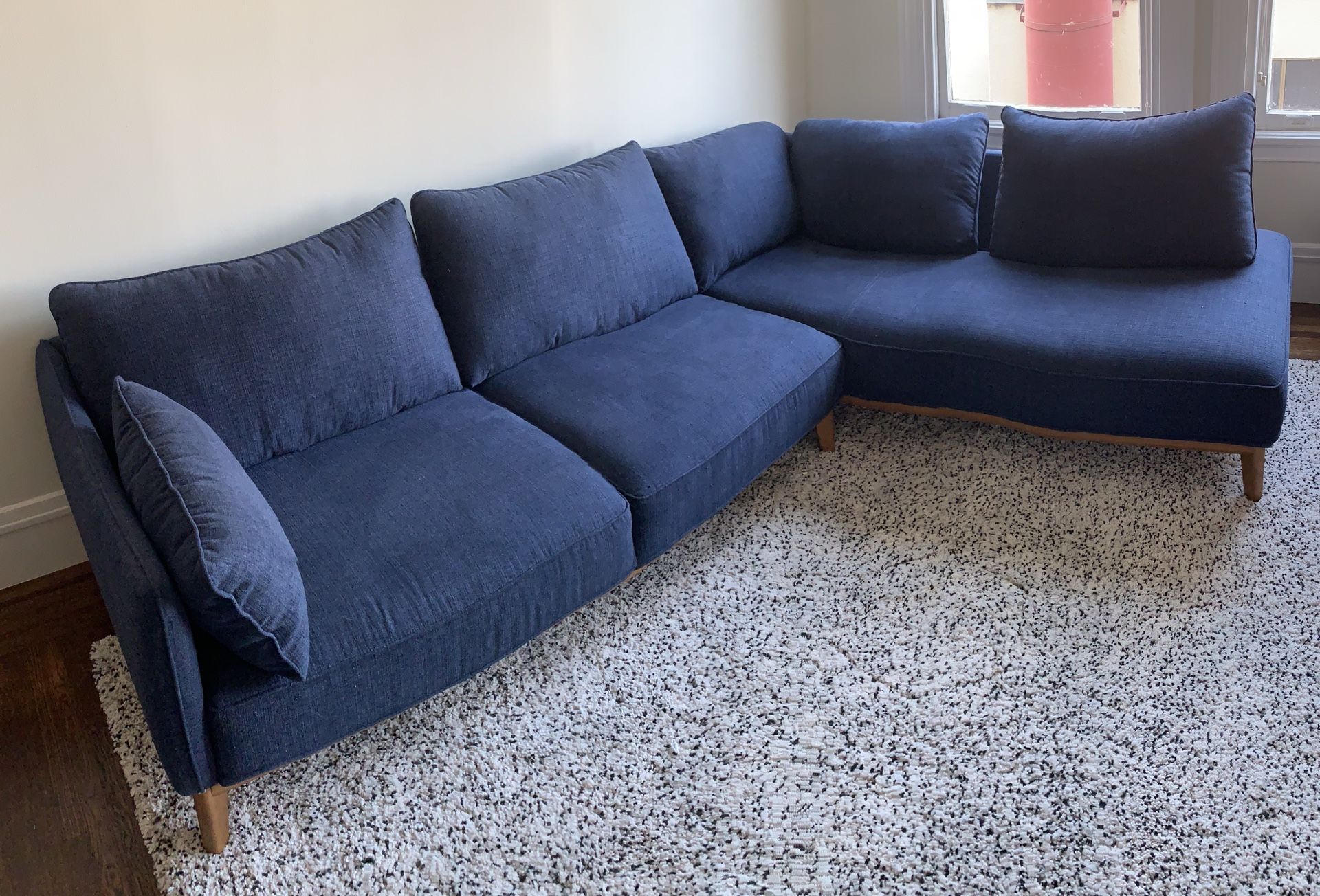 Jollene 113" 2-Pc. Sectional, Created for Macy's